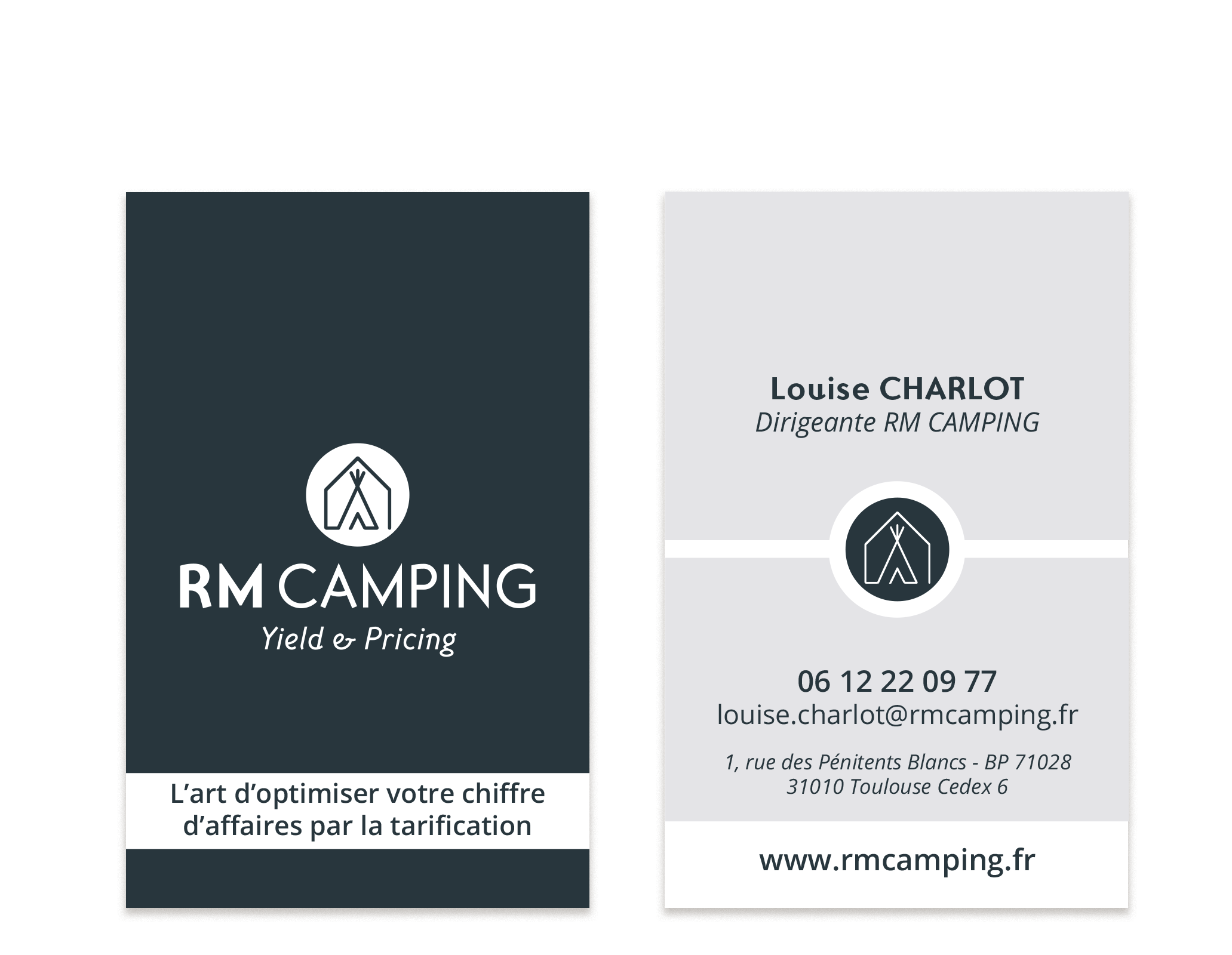 Carte de visite RM Camping